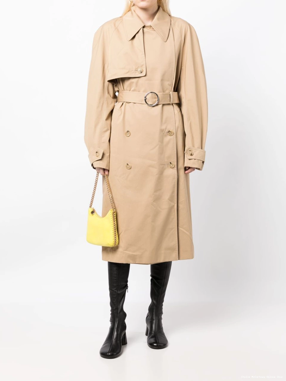 Affordable Stella cotton organic McCartney trench Stella coat Iconics Women 0501